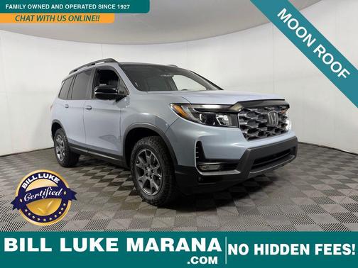 Sonic Gray Pearl 2024 Honda Passport AWD TrailSport
