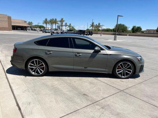 Chronos Gray Metallic 2023 Audi A5 Sportback 45 S Line Premium
