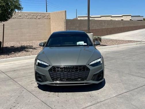 Chronos Gray Metallic 2023 Audi A5 Sportback 45 S Line Premium