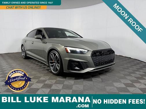 Chronos Gray Metallic 2023 Audi A5 Sportback 45 S Line Premium