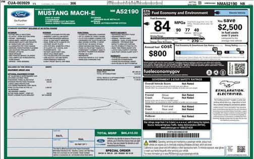 2022 Ford Mustang Mach-E GT