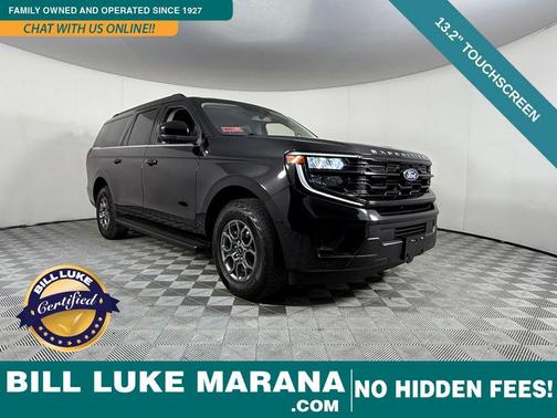 Agate Black Metallic 2025 Ford Expedition Max Active 4x2