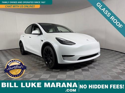 Pearl White Multi-Coat 2023 Tesla Model Y Long Range Dual Motor All-Wheel Drive