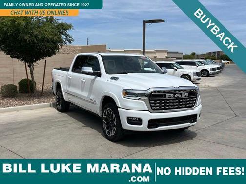 Bright White Clearcoat 2025 RAM 1500 Limited