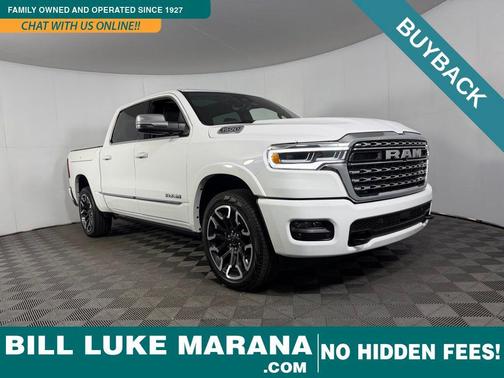 Bright White Clearcoat 2025 RAM 1500 Limited