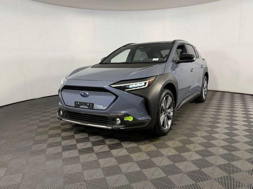 Harbor Mist Gray Pearl 2023 Subaru Solterra Limited