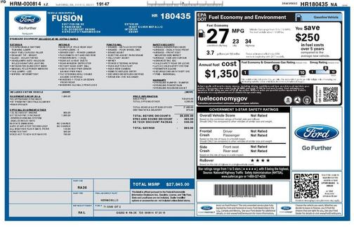 Ingot Silver 2017 Ford Fusion SE