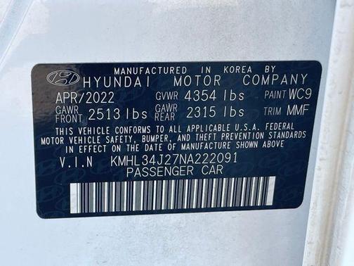 2022 Hyundai SONATA Limited