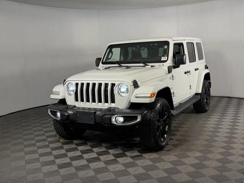 Bright White Clearcoat 2021 Jeep Wrangler Unlimited 4xe Sahara