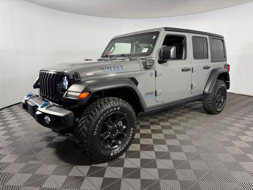Sting-Gray Clearcoat 2023 Jeep Wrangler 4xe Willys