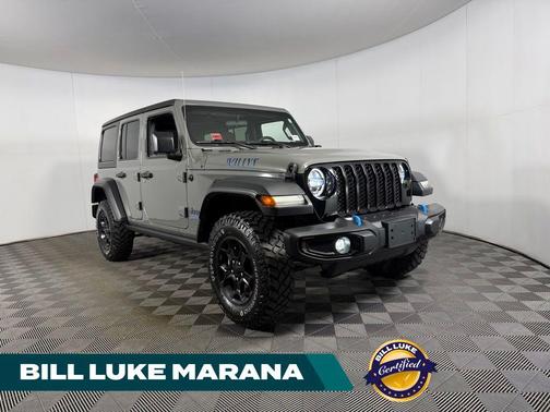 Sting-Gray Clearcoat 2023 Jeep Wrangler 4xe Willys