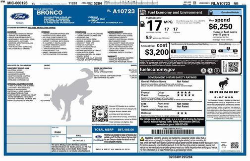 2024 Ford Bronco Wildtrak