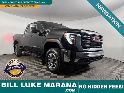 Onyx Black 2025 GMC Sierra 3500 SLT