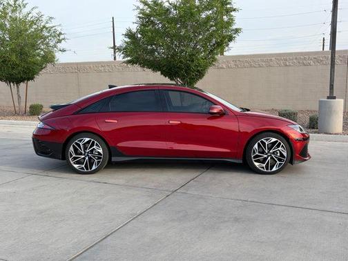 Ultimate Red 2024 Hyundai IONIQ 6 Limited
