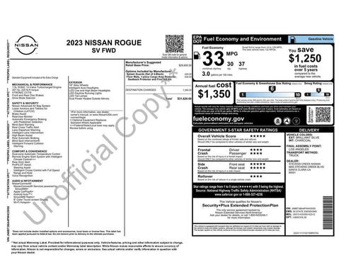 2023 Nissan Rogue SV