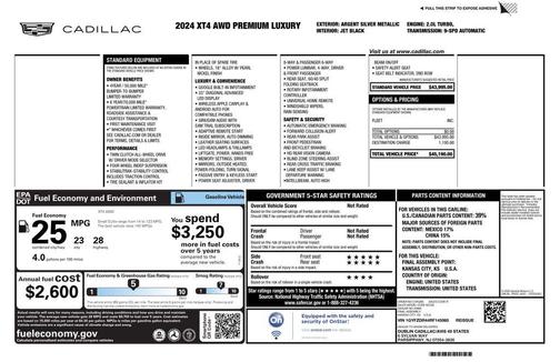 2024 Cadillac XT4 Premium Luxury