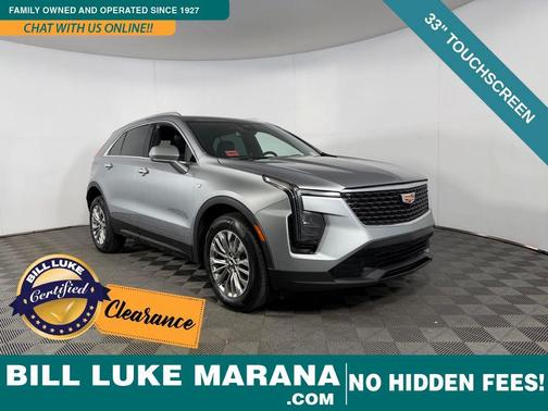 Silver Metallic 2024 Cadillac XT4 Premium Luxury