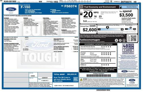 Oxford White 2025 Ford F-150 STX