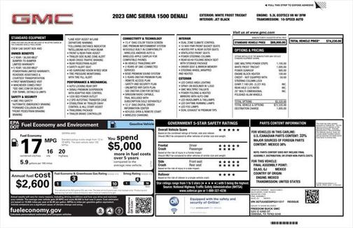 2023 GMC Sierra 1500 Denali
