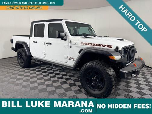 Bright White Clearcoat 2022 Jeep Gladiator Mojave 4x4