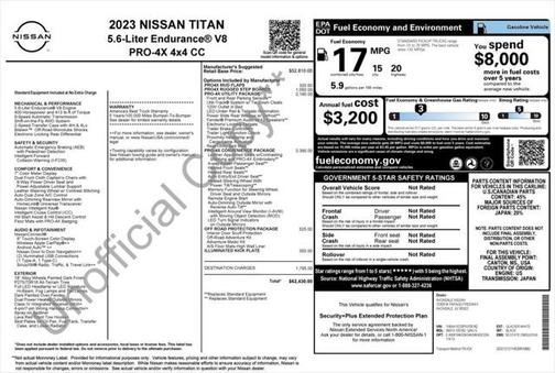 2023 Nissan Titan PRO-4X