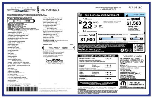 2023 Chrysler 300 Touring