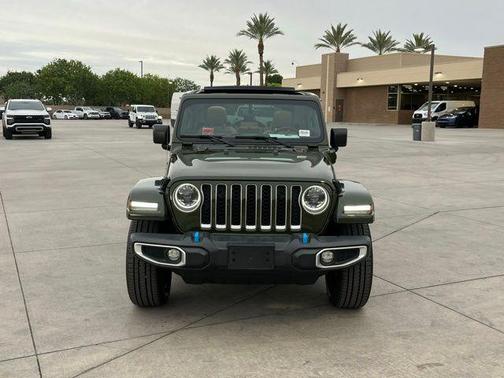 Sarge Green Clearcoat 2023 Jeep Wrangler 4xe Sahara