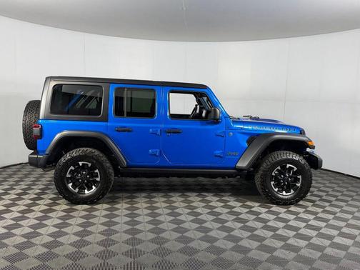 Hydro Blue Pearlcoat 2024 Jeep Wrangler 4xe Rubicon