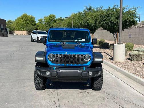 Hydro Blue Pearlcoat 2024 Jeep Wrangler 4xe Rubicon