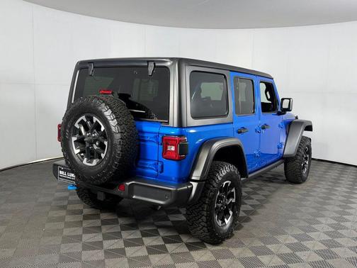 Hydro Blue Pearlcoat 2024 Jeep Wrangler 4xe Rubicon