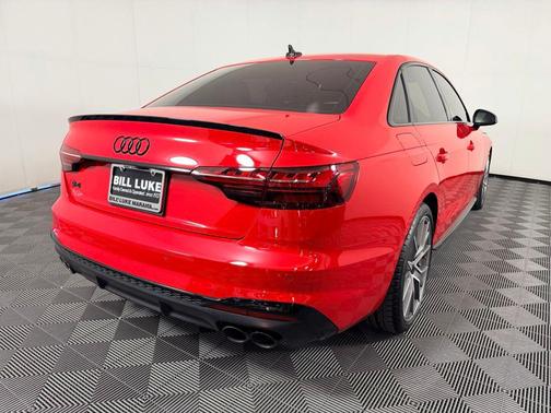 Progressive Red Metallic 2024 Audi S4 Premium Plus TFSI quattro Tiptronic