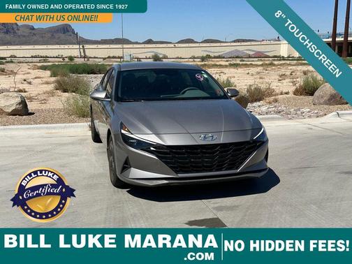 2022 Hyundai ELANTRA HEV Blue