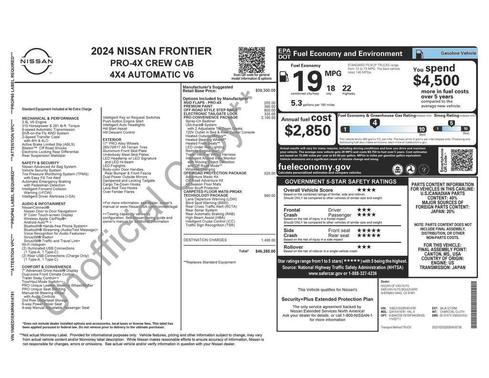 2024 Nissan Frontier PRO-4X