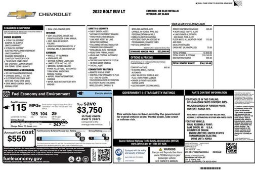 2022 Chevrolet Bolt EUV FWD LT