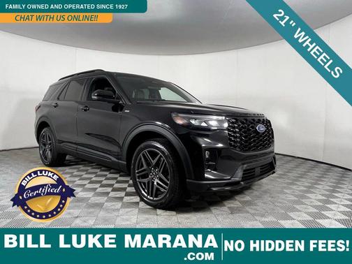 Black Metallic 2025 Ford Explorer ST-Line