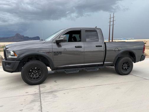 Granite Crystal Metallic Clearcoat 2023 RAM 1500 Classic Warlock Quad Cab 4x4 6'4' Box