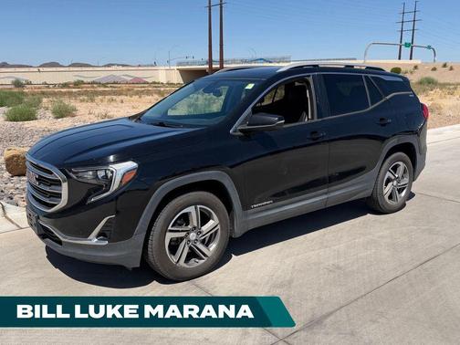 Ebony Twilight Metallic 2018 GMC Terrain SLT