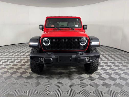Firecracker Red Clearcoat 2025 Jeep Wrangler 4xe Willys