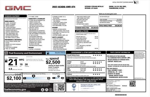 2023 GMC Acadia AWD AT4