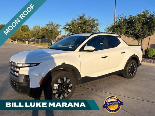 Atlas White 2025 Hyundai SANTA CRUZ SEL Activity