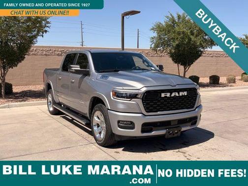 Billet Silver Metallic Clearcoat 2025 RAM 1500 Big Horn/Lone Star