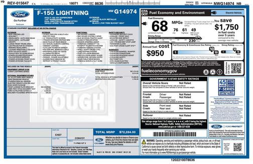 2022 Ford F-150 Lightning LARIAT