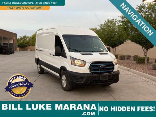 Oxford White 2023 Ford E-Transit T-350 Medium Roof