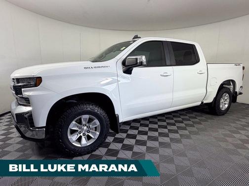 White 2021 Chevrolet Silverado 1500 LT