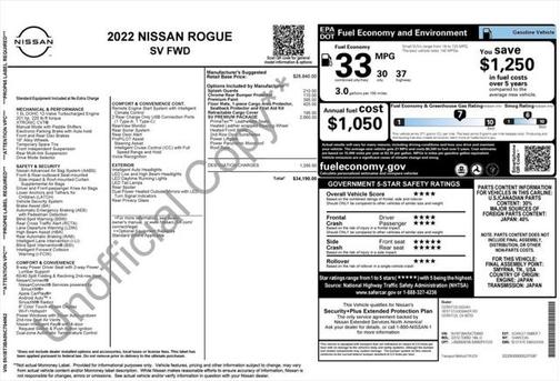 2022 Nissan Rogue SV