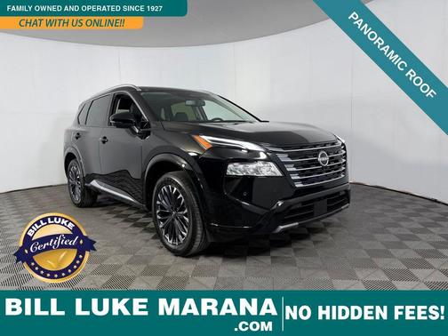 Super Black 2026 Nissan Rogue Platinum