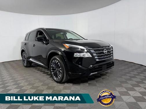Super Black 2026 Nissan Rogue Platinum
