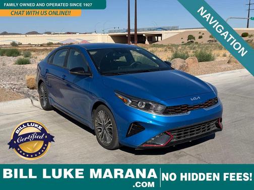 Sporty Blue 2023 Kia Forte GT-Line