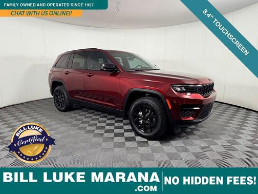 Velvet Red Pearlcoat 2025 Jeep Grand Cherokee Altitude