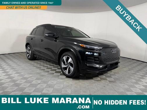 Black Metallic 2025 Audi Q6 e-tron Premium Plus quattro